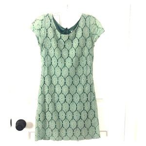 Blue floral mini dress size small